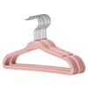 Hanger Clothing Store Coat Velvet Clothes Hangers Hooks for Adult/Child Clothes Dress Rack