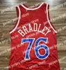 Baskettr￶jor Anpassade #76 Shawn Bradley Basketball Jersey Men's All Stitched alla storlekar 2xs-3xl 4xl 5xl Namn eller nummer toppkvalitet