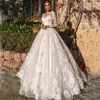Bollklänningar Klänningar Kristaller Backless Lace Boho Wedding Dress Zuhair Murad Vintage Brudklänningar 403
