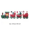 Christmas Decorations Wooden Train Model Vehicle Decoration Home Accessories