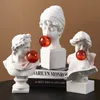 Decoratieve objecten Beeldjes Modern Desktop nordic home decor Decoratieve sculpturen home david standbeeld grieks standbeeld Decoratieve beelden Head Bust sculpture 220827