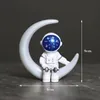 Objetos decorativos Figuritas 4 piezas Resina Astronauta Figura Estatua Figurin Spaceman Escultura Juguetes educativos Escritorio Niños Regalo 220827