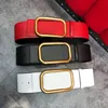 Women Classic Big Buckle Billts Quality Black Red White White Goldine Gold Gold Boxle Belt With Women Women Designers Belts290O