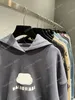 xinxinbuy Herren Designer Sweatshirts DESTROYED Letter Paris Latch Print Paris Pullover Damen Gelb Grün Grau Schwarz XS-L