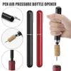 Portable Air Pump Wine Bottle Opener Safe Pin Cork Remover Bar Tools Air Pressure Bottles CorkScrew Kitchen Gadgets Acces