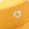 Berets Blume Zwei Seiten Stickerei Eimer Hut Fischer Outdoor Reise Sun Cap Hüte Für Männer Und Frauen 176