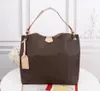 M43704 5A QualitätDamentasche Brieftasche MM Hobo Klassische Geldbörse Echtes Leder Geschmeidiger flacher Riemen Lady Umhängetaschen