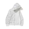 Mens hooded Hoodies fleece Mens Stylist Cartoon camouflage Printing Jacket Men Womens cardigan Casual Sweatshirts coat for Size M/L/XL/XXL/3XL 1681