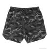 AV Summer Shorts de plage pour hommes Style camouflage Plus Size Mesh Pantalon d'entraînement respirant à cinq points Sports Casual Short Night Reflection