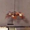 Hanglampen Boheemian Decor Bronze kokosboomverlichting 3 LED E27/E26 LOFT verstelbare lamp voor woonkamer slaapkamer lobby el bar