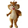 Costume de mascotte d'écureuil de Noël d'Halloween costumes à fourrure tenues carnaval adulte