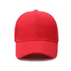 Ball Caps Ladies Korean Style Simple All-match Baseball Cap Casual Solid Color Curved Brim Hat Sun