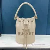 Bucket Bag Shopping Bags Designer Bag Bucket Bags Tote Brand Designer Handväska Dam Strand Vår Och Sommar Shopping Crossbody Väska kvinnor wa