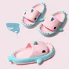 Slipper Kleinkind Sandal Girl Kinder Slipper Boy Shark Strand Sommerschuh für Eva niedliche Cartoon Weiche Innenbad Folie 220723