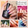 Zestawy do paznokci Urodzone Pretty Manicure Zestaw do przedłużenia żel Poliska 10 ml z suszarką elektryczną wiertarką