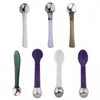 Party Favor 1PC Metal Costeic Cosetic Eye Cream Scoop Sleeping Mask Spatuły twarz Winda Massager Tool