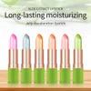 Rossetto Balsamo per le labbra che cambia l'umore Stick per labbra naturale all'aloe vera Cosmetici per il trucco idratante a lunga durata per le donne