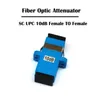 Fiber Optic Equipment 5 Pieces SC Fixed Flange Attenuator 3dB 5dB 10dB 15dB SM Single Mode Simplex Female To FTTH Networking Ethernet