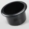 Portabevande Inserto per tazza di ricambio in plastica Portaoggetti nero per tavolo da poker per auto reclinabile per divano