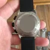 Dakimi Design Quartz Watches для мужчин Резиновый ремешок мужские наручные часы бизнес -мужские часы 48 мм Reloj Hombres Man Watch