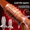 Открытый пенис расширитель прозрачный кольцо кольца мужской пенис задержка эякуляции мошонка с половыми игрушками для MEN340J