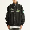 Jackets masculinos Primavera e outono Americano Americano Retro Motocicleta Coloque Wind Jacket