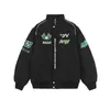 Jackets masculinos Primavera e outono Americano Americano Retro Motocicleta Coloque Wind Jacket