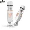 Sex Toy Massager Ny automatisk Sucker Telescopic Machine Electric Man Male Masturbator Air Sucking Infällbara vibratorer Stroker Toys för män