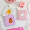 Corduro Korea Girls Coin Burse Women Sanitary Napkin Bag Card Feminino Clear Tampon Storage Dinheiro Bolsa Crian￧as Crian￧as