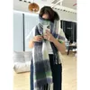 Beretten vrouwen kleur patchwork sjaalwol melanges mode gestreepte warme kwastjes vrouwelijke lange zachte sjaal winter 2022