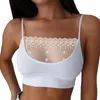 Bustiers Corsets Women Sexy Cheft Tops Intimates Lace Patchwork Bra Bustier Bustier Wrap Top Tubo Camisols Spaghetti tira