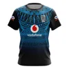 22-23 Fiji Rugby Jerseys Maori Samoa 2022 2023 Home Away Training Munster City USA Tonga Wales Rugby Wear Shirt Big Size 4xl 5xl