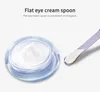 Party Favor 1PC Metal Costeic Cosetic Eye Cream Scoop Sleeping Mask Spatuły twarz Winda Massager Tool