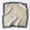 Sarongs 2021 Fashion Nieuwe printprint Silk Scarf Women Luxe % Mulberry Small Decorative Headband T220827