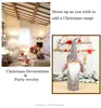 Christmas Decorations 1Pc Flower Curtains Bandages Buckle Tieback Year Decoration Curtain Strap Holder Decorative Home Accessorie
