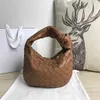 5A Top Quality Jodie Mini Hobo Tote Bags Designer Women Clutch Genunier Leather Shoulder Bag A80900 Wallets Knitting Purse Crossbody