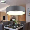 Pendant Lamps 45cm Round Led Lamp Restaurant Living Room El Hall Office Dining Chandelier Hanging Light Household Suspend