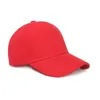 Casquettes de baseball dames style coréen simple all-match casquette de baseball décontracté couleur unie bord incurvé chapeau soleil