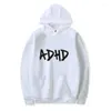 Herr hoodies joyer lucas kpop harajuku tröjor män kvinnor långärmad tröjor huvtröjor casual hoody adhd kläder