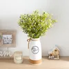 Decorative Flowers Babies Breath Artificial Plastic Autumn Wedding Home Decor Bouquet White Gypsophila Plant Arrange Living Room Table Wall