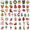 50pcs adesivos de skate Feliz Natal para carro Capacete beb￪ Caso L￡pis Di￡rio