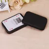 Rectangle Tin Box Black Metal Container Boxes Candy Jewelry Playing Card Storage fy5433 0828