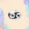 925 Charms in argento con perline Pandora Charm Bracciale 12 Style Constellation Charm Scorpione Cancro Virgo charmes ciondoli Gioielli fai da te con perline fini