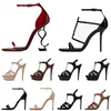Женские роскошные туфли дизайнерские обувь на высоких каблуках сандалии Opyum Насосы насосы Stiletto каблук