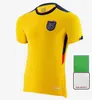 エクアドル2022 2023サッカージャージーホームYwllow away biue pervis estupinan gonzalo plata michael estrada shirds 22 23クラシックスポーツトップハイトラックスーツ