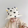 Шляпы детская шляпа весна осень осень тонкая кепка девочка Дети Дети Симпатичный мультипликационный принт рыбактальный рыбац