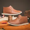 Hoogwaardige mannen schoenen Martin Booties Men's 2023 Nieuwe mode high-top schoenen zijn comfortabele handgemaakte outdoor casual lichtgewicht winter enkel laarzen