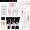 Kits d'art d'ongle BORN PRETTY ensemble de manucure pour Extensions Gel vernis 10ml avec sèche-linge perceuse électrique machines-outils