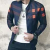 Klasyczne kurtki w kratę męskie płaszcz Slim Fit Fashion Matens Bomber Jackets Hiphop Streetwear Windbreaker Męska kurtka baseballowa dla mężczyzn T203971064