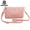 Borse da sera 2022 Vintage Cute Small Handbags Pu Leather Women Mini Crossbody Clutch Messenger femminile